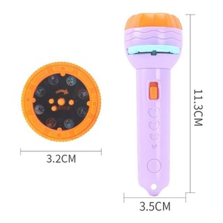 Đèn Pin Chiếu Hình Cho Bé – 80 Hình Động Vật Sắc Nét Phát Triển Trí Tuệ, Bé Vui Chơi Khám Phá