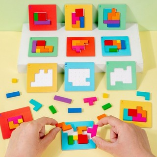 Đồ Chơi 3D Tetris Ghép Hình Khối Bằng Gỗ – Đồ Chơi Xếp Hình Tương Tác Giáo Dục Phát Triển Tư Duy Logic Cho Bé