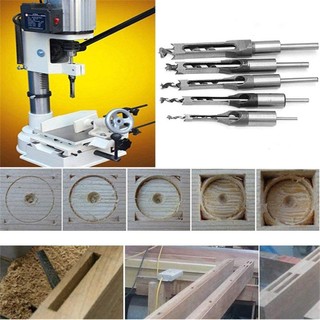 Mũi khoan lỗ vuông cho gỗ Máy cưa lỗ chế biến gỗ Mũi khoan đục lỗ 6mm 8mm 10mm 12mm cầm tay đầu nhọn phù hợp dùng cho gia đình căn hộ văn phòng và không gian nhỏ giúp sắp xếp làm sạch gọn gàng và sử dụng hằng ngày tiện lợi