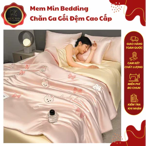 Bộ Chăn Ga Gối Với Thiết Kế, Chất Liệu Thịnh Hành Nhưng Gây Mê Đắm Từ Cái Nhìn Đầu Tiên - MemMinbedding Luxury