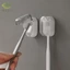 Hộp đựng bàn chải đánh răng không đục lỗ Tiết kiệm không gian Treo tường Hộp sắp xếp chống bụi Phòng tắm Giá để bàn chải đánh răng tự dính VN