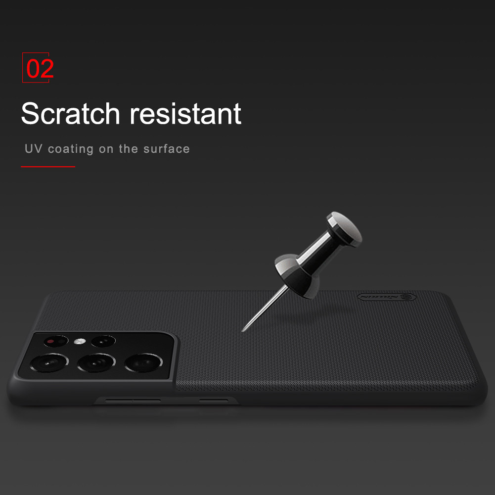Nillkin Dành Cho Samsung Galaxy Note 20 Ultra / S21 / S20 FE / Note 9 / 10 Plus / 10 + / S10 / S10 + Super Frosted Shield Matte Hard Plastic Back Cover Vỏ Điện Thoại