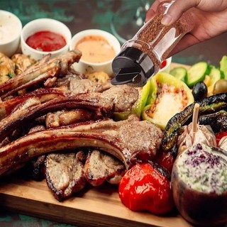 Chai gia vị nắp lật đôi đa kích thước - Bình đựng gia vị rỗng trong suốt PET có nắp đậy