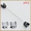 2 Cái Giá đỡ lưỡi cưa cuộn Bộ chuyển đổi Pin-Less Adapter Kim loại Giá đỡ lưỡi trên / dưới
