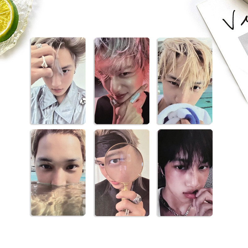 4-6 chiếc EXO KAI Wait On Me HELLO WORLD Lomo Cards 4 phút Album Solo Photocards BAEK HYUN CHEN XIUMIN SUHO Park Chanyeol D.O. Bưu thiếp Oh Se Hun YM