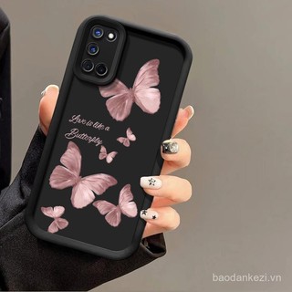 Ốp lưng điện thoại cho Oppo A52 A72 A92, thời trang sang trọng, họa tiết hoạt hình cô gái, bướm hồng, mèo đen dễ thương, nhện đỏ, ốp lưng silicone cho Oppo A52 A72 A92 A 52 72 92