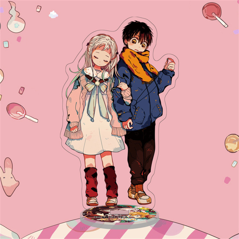 Móc Khoá, Mô Hình Standee Anime Toilet-bound Hanako-kun Trang Trí Bàn Học