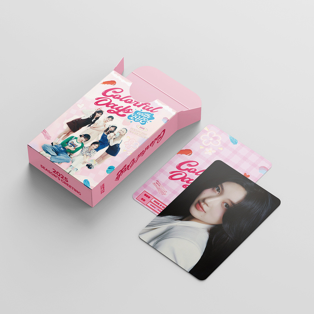 Linxx 55 Chiếc IVE Nhiều Màu Sắc Ngày Album Lomo Card Kpop Photocards Bưu Thiếp Series