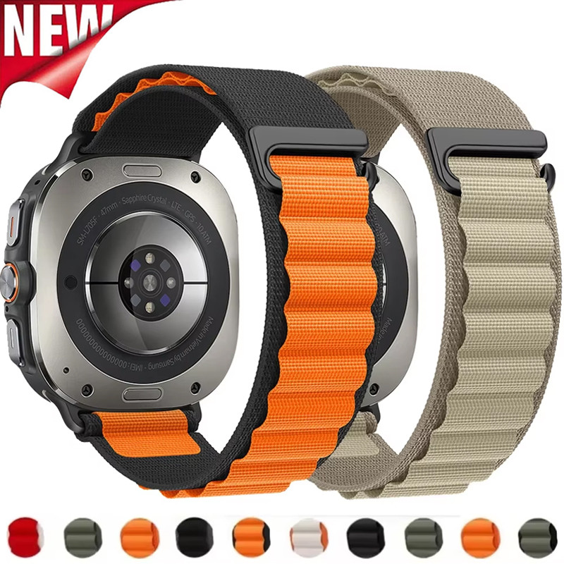 Dây đeo Nylon Alpine Loop cho Samsung Galaxy Watch 7 Ultra 47mm Band ...