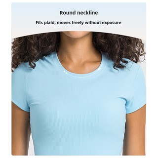 LuSPR Vẽ Gân Co Giãn Cao Cấp Định Hình Thể Dục Quần Áo Tập Yoga Slim-fit Ôm Hơn Nhìn Thể Thao Ngắn @ -