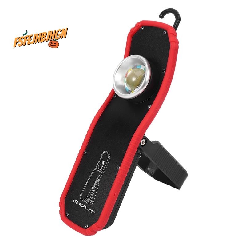 Cob 60W Đa Năng Móc Đèn Pin Sửa Chữa Ô Tô Đèn Tay Cắm Trại Ngoài Trời Đèn Pin