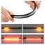 Mt 48 LED Đa Năng Linh Hoạt Dây Đèn Xe Máy Đuôi Phanh Dừng / Bật Đèn Báo