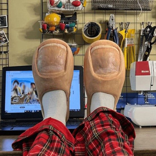 Dép Unisex Mũi Lớn Chống Trơn Trượt Nhanh Khô Giày Nhẹ Dép đi trong nhà dễ thương
