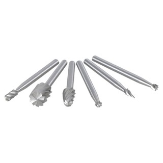 QUIM 6 Chiếc HSS Định Tuyến Router Mài Bit Burr Cho Dụng Cụ Xoay Cho Mini Mới