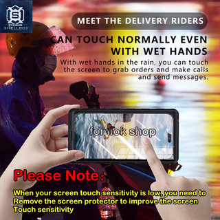 [Shellbox] ốp lưng s25 fe chống nước đa năng 6,9 inch cho iPhone 16 Pro Max Samsung S26 Ultra, v.v. Vỏ màn hình cảm ứng dưới nước IP68 Hộp đựng lặn chuyên nghiệp