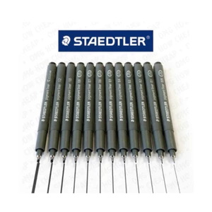 Bút lông kim dạ kim đi nét kỹ thuật Staedtler Đức mực ĐEN.