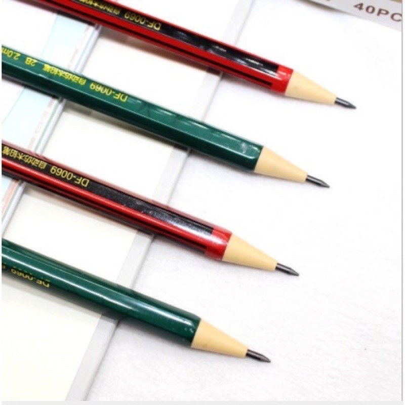 [ TÔ TRẮC NGHIỆM ] Bút chì bấm lõi lớn 2.0mm / ống ruột.