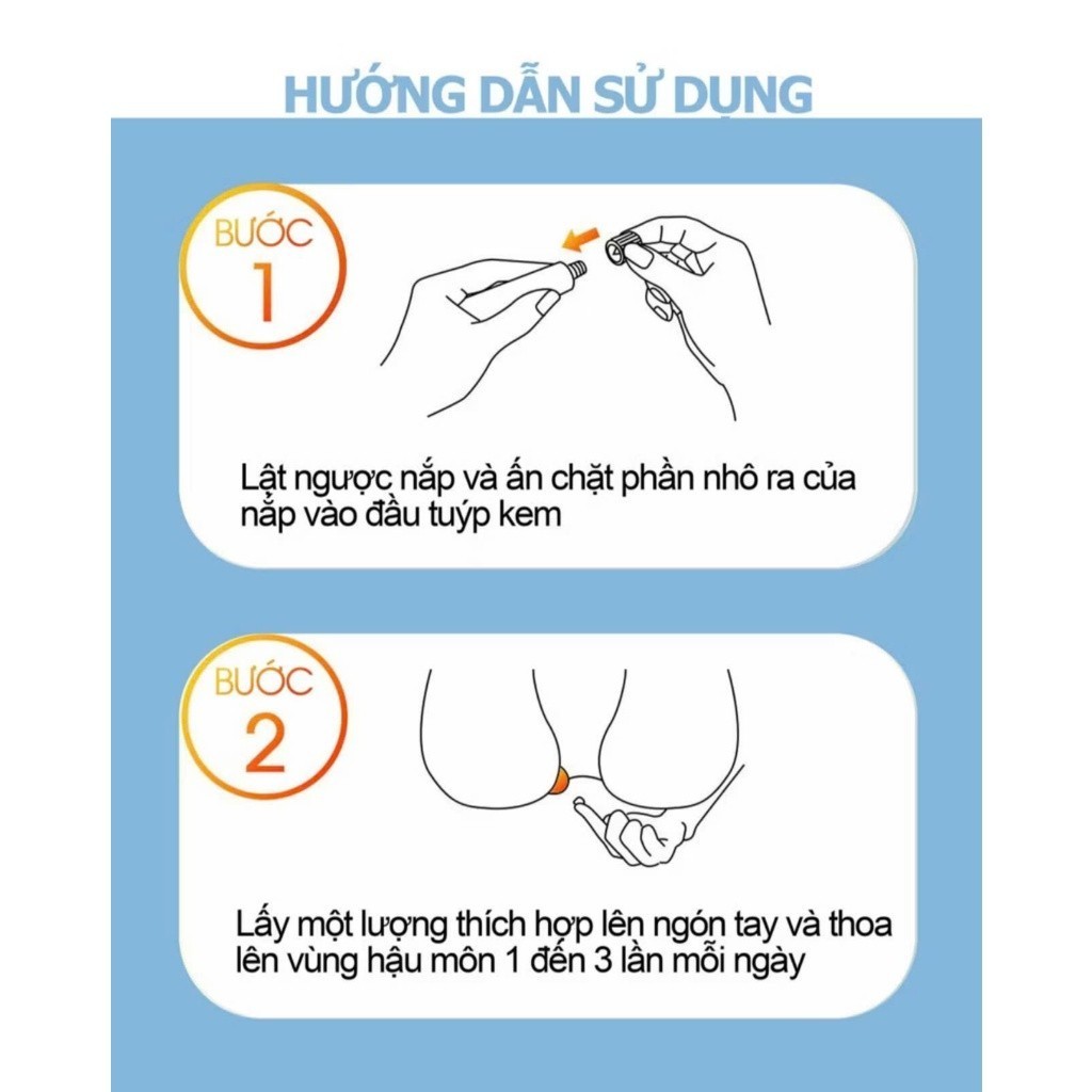 [CHÍNH HÃNG] Kem Bôi Trĩ Nhật Bản Tuýp 20g - Trĩ Nội, Ngoại & Hỗn Hợp Giúp Co Nhanh Bũi Trĩ