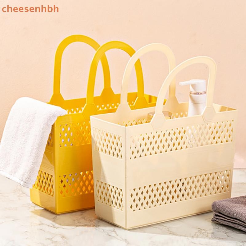 Giỏ Cheehbh Có Tay Cầm Di Động Dung Tích Lớn Hộp Thoát Nước Hộ Gia Đình Giỏ Chứa Đồ Cho Trại Phòng Tắm Bãi Biển Ký Túc Xá Phòng Tập Gym VN