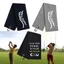 MOON Waffle Họa Tiết Khăn Golf Có Kẹp Treo Khăn Golf Microfiber Di Động Khăn Lau Thay Thế Câu Lạc Bộ Golf