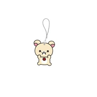 Móc khóa Rilakkuma dễ thương, dây chuyền điện thoại di động, phụ kiện mặt dây chu