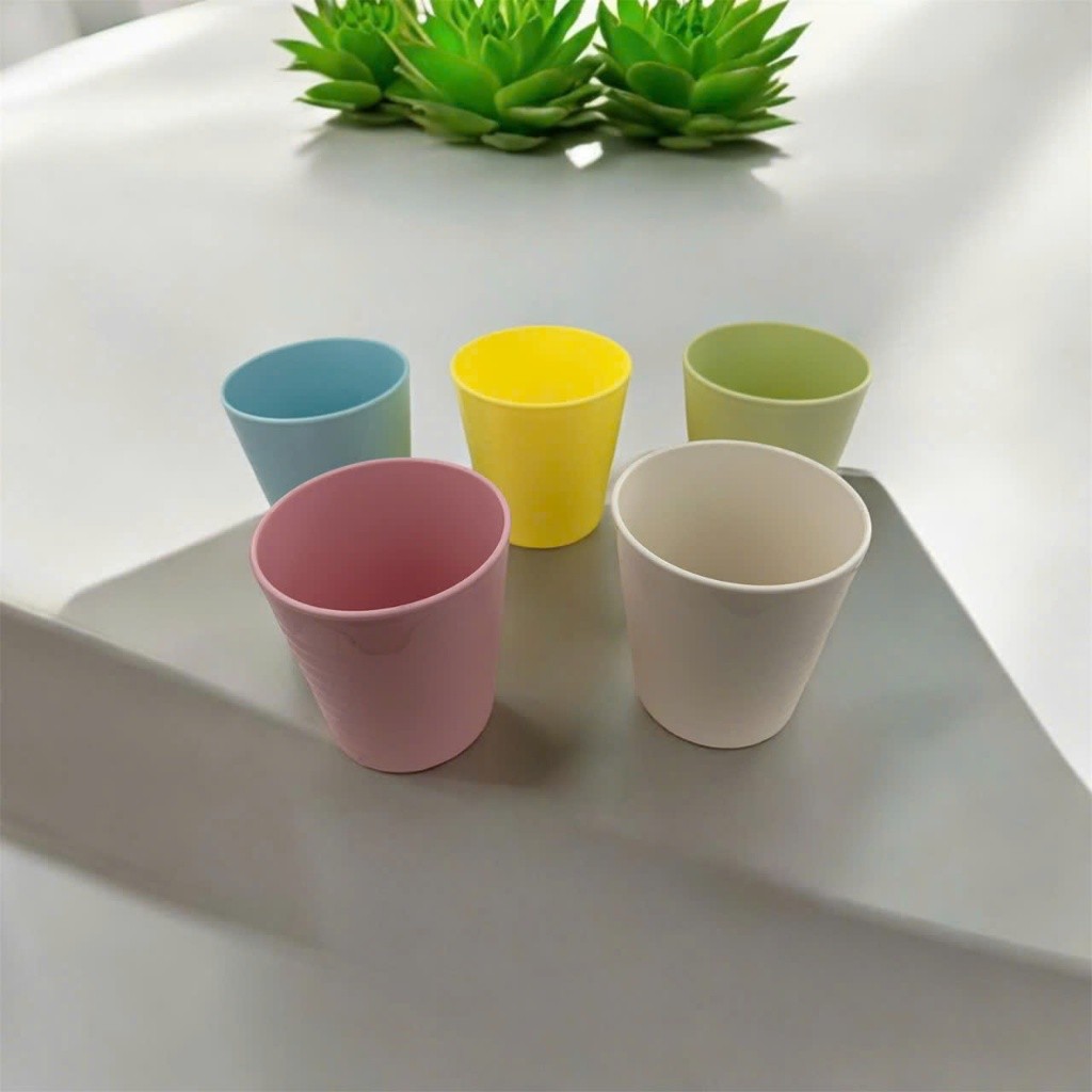 Combo 10 Ly Không Quai Vinh Nam Plastic Chất Lượng Cao Màu Sắc Đa Dạng Thiết Kế Sang Trọng Mã 1023