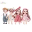 Búp bê bé gái 17 cm mới với 13 khớp di động 3D Mắt to cho bé gái DIY LMWU