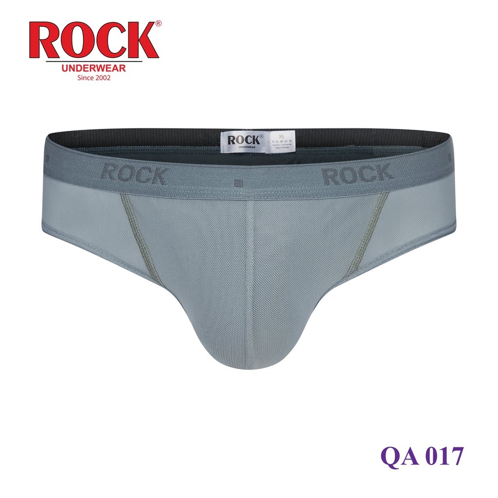 Quần lót nam cao cấp phối lưới độc quyền cá tính ROCK 017 cotton 4 chiều thấm hút tốt, thoáng mát