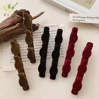 [MAO] Kẹp Tóc Màu Trơn Phong Cách Hàn Quốc Cắt Tóc Nổ Kẹp Trán Đổ Xô Barrettes Phụ Kiện Tóc VN