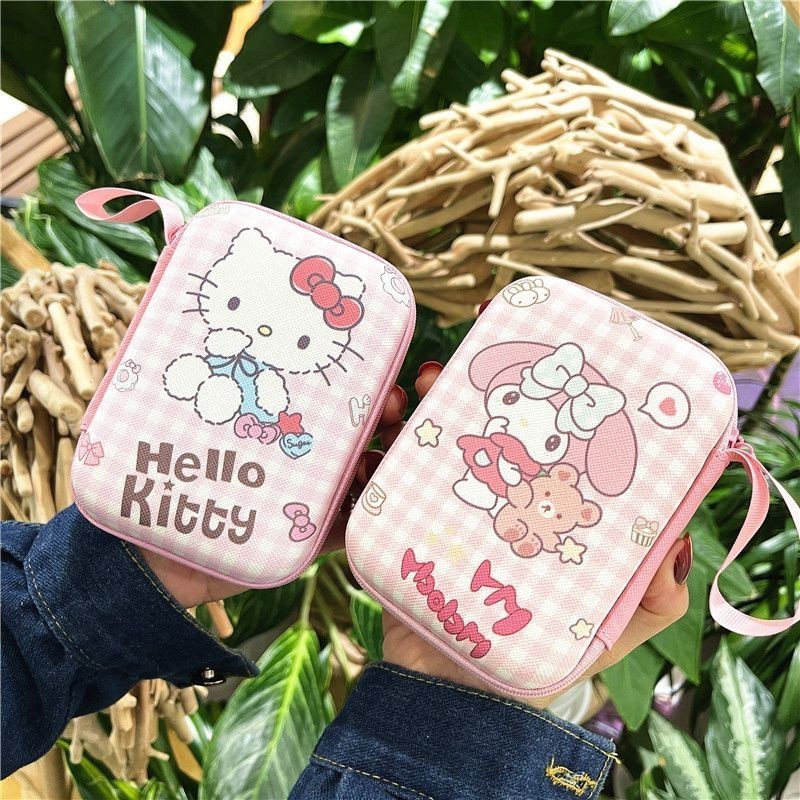 Dễ Thương Cinnamoroll 2.5 inch HDD Túi Đựng Đĩa Cứng 2.5 "Túi Đĩa Cứng Bên Ngoài Túi HDD Túi Ổ Cứng Di Động Túi