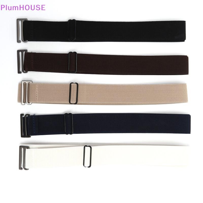 PlumHOUSE Vô Hình Khóa Thắt Lưng Nhựa Co Giãn Nam Nữ Có Thể Điều Chỉnh Thắt Lưng Thời Trang VN