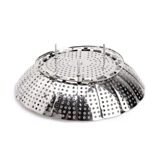 VỈ HẤP,ĐỒ XÔI INOX SIZE 24CM , 3 CHÂN LOẠI DÀY (có hộp) - Phương Trang