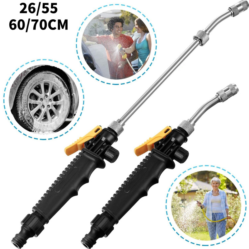 26/55/60/70CM Bình Xịt Rửa Xe Đầu Xịt Rửa Xe Có Thể Điều Chỉnh Phun Sương