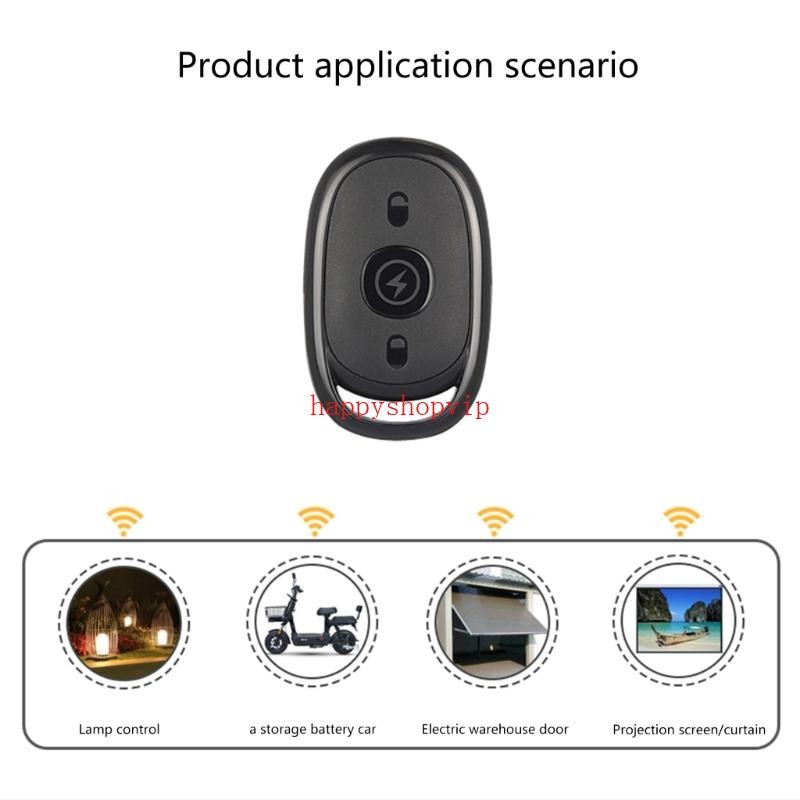 Hsv Bộ phát điều khiển từ xa nhân bản 3 kênh Chìa khóa xe Fob 315 MHz 433 MHz