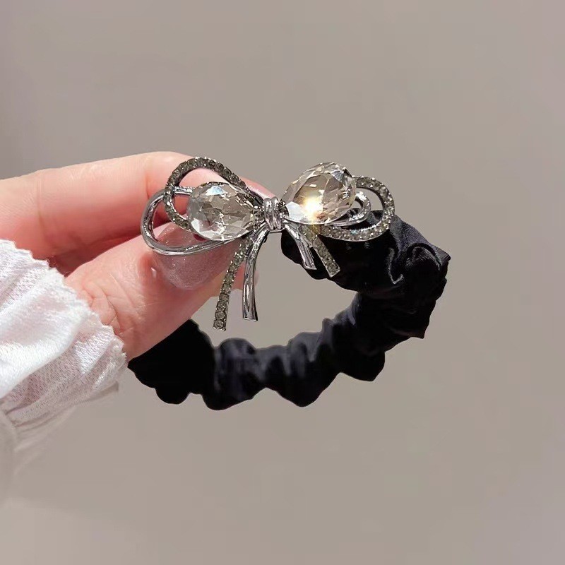 Mauropoli [Sẵn Sàng] Băng Đô Nữ Mùa Hè Phong Cách Mới Buộc Tóc Dây Cao Su Scrunchy Dây Buộc Tóc Bướm Cao Cấp Phụ Kiện Tóc Co Giãn Cao Cấp Dây Buộc Tóc
