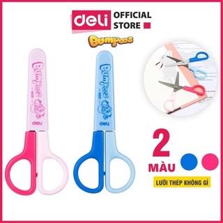 Kéo thủ công dùng cho học sinh tiểu học, trung học, văn phòng E6021 Deli.