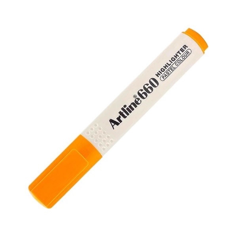 Bút dạ quang, bút nhớ dòng, bút high light bộ màu Pastel Artline Nhật Bản EK-660.