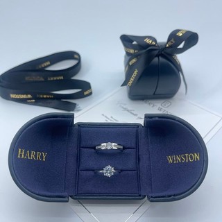 [442 Giao hàng trong vòng 12 giờ] Nhẫn kim cương giả HW cho phụ nữ 2 carat, nhẫn cầu hôn, nhẫn cưới, nhẫn đôi điều chỉnh Harry4.28 VC0Y