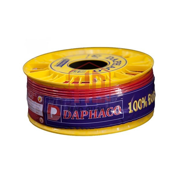 Dây Điện Daphaco 6.0mm Lõi Đồng Nguyên Chất | Dây Điện Đơn Cao Cấp | Đạt Chuẩn TCVN