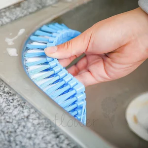 Bàn chải làm sạch linh hoạt Bàn chải mềm đa chức năng có thể gập lại
