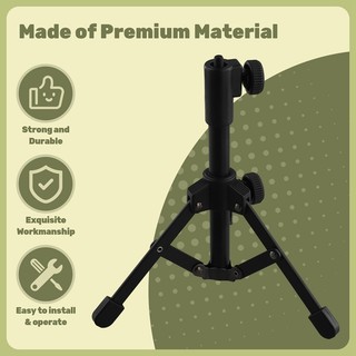 Giá đỡ micro để bàn Mini Mic có ren cho các cuộc họp Bài giảng Nói và