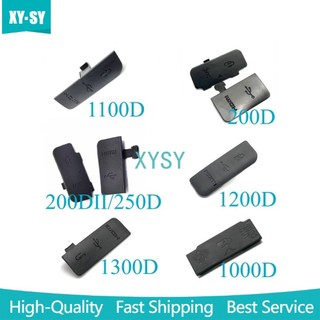 Mới Dành Cho Canon 1100D 200D 200DII / 250D 1200D 1300D 1000D USB Nắp Cao Su Cửa HDMI Tương Thích MIC Nắp Giao Diện Vỏ Sửa Chữa Một Phần