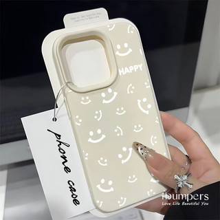 ibumpers Ốp Điện Thoại iPhone Họa Tiết Mặt Cười Ngọt Ngào Đơn Giản Cho IPhone 16 15 14 12 13 11 Pro Max IP 7 8 Plus X XS XR Ốp Lưng Mỏng Silicon Mềm Da Họa Tiết