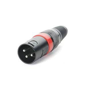 Đầu nối cáp âm thanh chuyên nghiệp 3 chân Micro 3 chân Phích cắm nam Micro chuyên nghiệp Đầu nối dây Acce