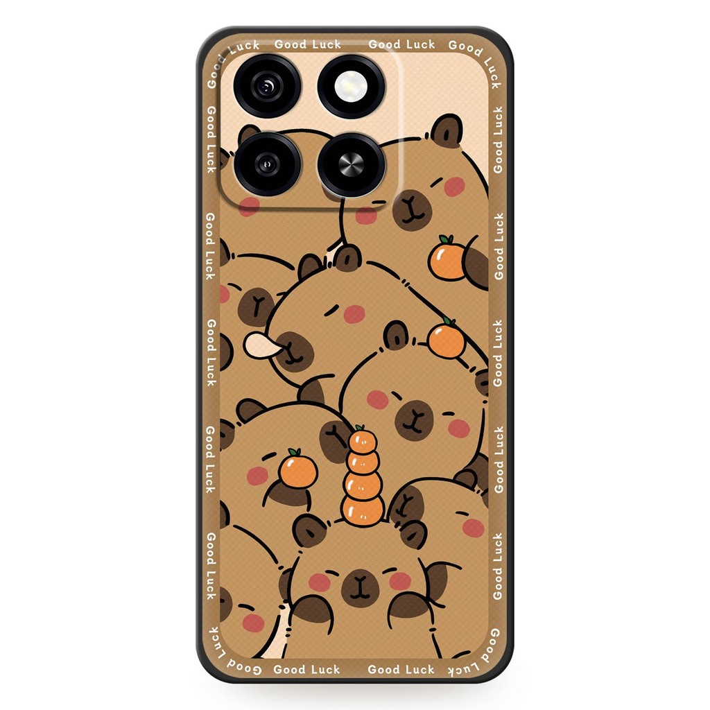 Ốp lưng ZTE Blade A35/A55 hoạt hình Graffiti, chống va đập, bảo vệ điện thoại, mềm, chống bụi/nước
