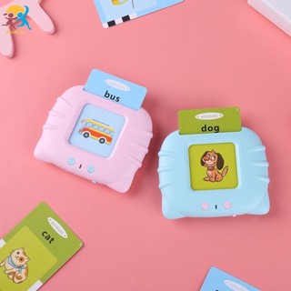 Máy Đọc Thẻ Song Ngữ  Anh Việt 255 thẻ, 510 Từ Vựng, Alokids TB, Máy Đọc Từ Vựng Flashcards Cho Bé Kèm Dây Sạc Pin- POPI