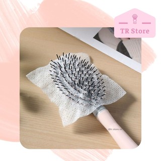 Lưới phủ lược gỡ rối Nhật Bản - Ngăn tóc rụng bám dính, vệ sinh lược sạch sẽ