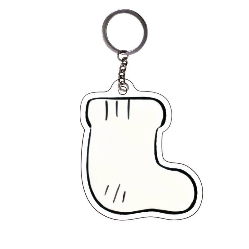 Mặt Dây Chuyền Móc Chìa Khóa Bút Chì Màu Acrylic, Thiết Kế Chữ Động Vật Và Chữ Cái Cho Trẻ Em Dễ Thương, Chữ