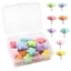 DELMER 20 / 50 Kẹp đẩy hình ngôi sao, DIY|Chân đẩy Pentagram, Trang trí nhà cửa Có thể tái sử dụng 3D Bảng đen dễ thương Push Pins Corkboard