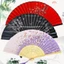 Quạt gấp phong cách Trung Quốc cổ điển Quạt cầm tay Shank Quạt khiêu vũ cổ điển có sel Elegent Quạt nữ Trang trí nội thất VN